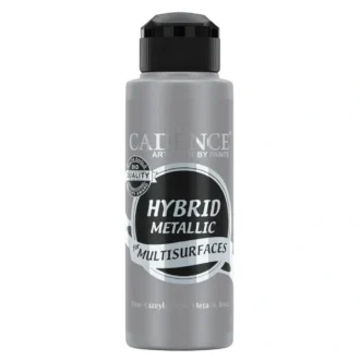 Hybrid Metallic for Multisurfaces Metallic Paint Silver Cadence 120ml