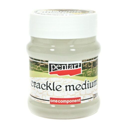 crackle medium pentart 230 ml 2