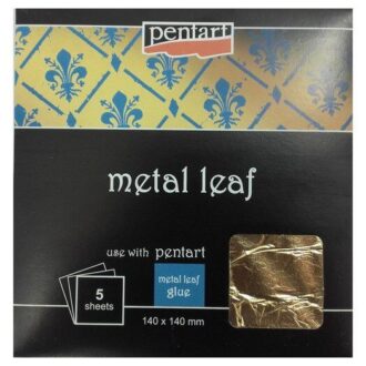 metal leaves 2484 gold
