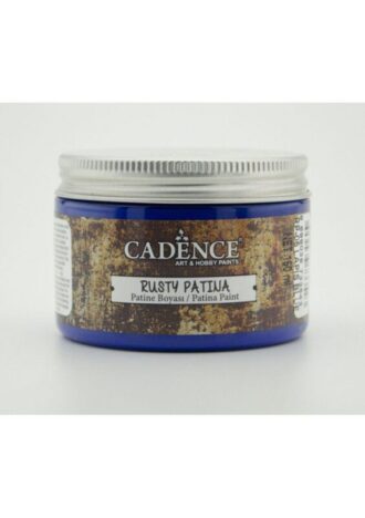 rusty patina lapis blue
