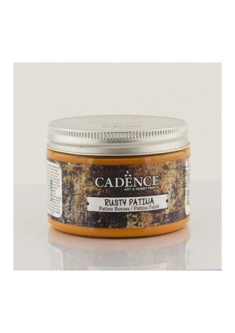 rusty patina orange