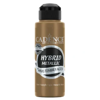 Hybrid Metallic for Multisurfaces Metallic Paint Dark Gold Cadence 120ml