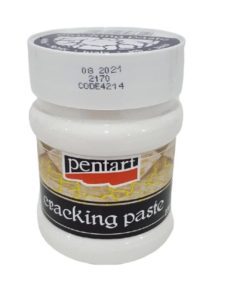 crackle paste 230ml pentart decorelia