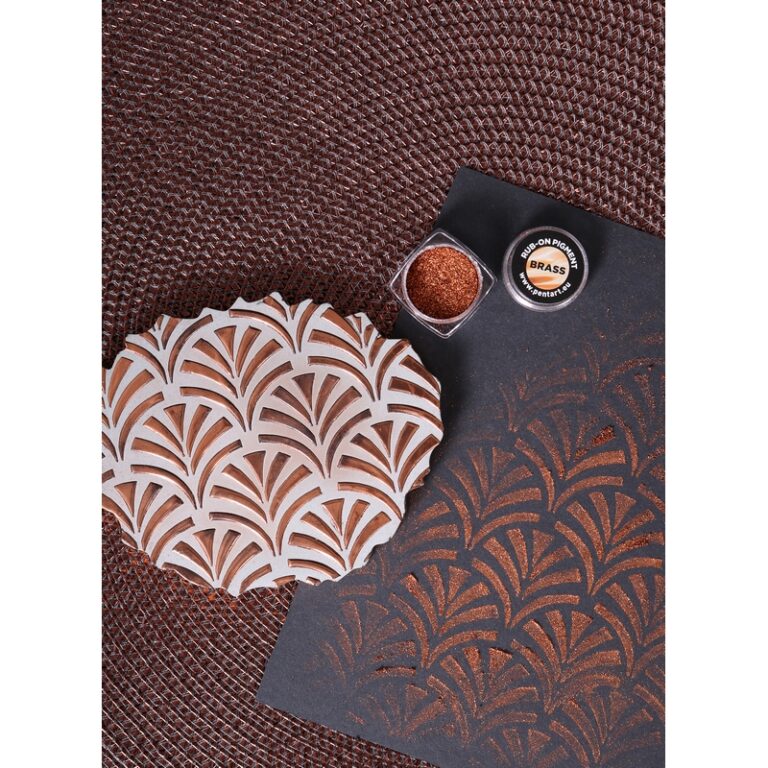 chrome rub on pigment bronzerub on pigment pentart eidh xeirotexnias xrwma gia rhtinh