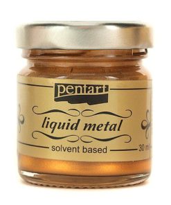 metal 30 ml Pentart bronze 25327 2