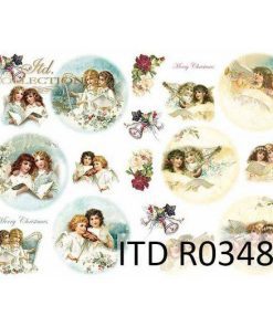 R0348L rizoxarta decoupage xristoygenniatika itd decomagia