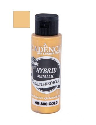 farba hybrydowa metalik 70 ml zloto