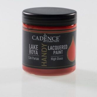 handy lacquered scarlet red 250 ml
