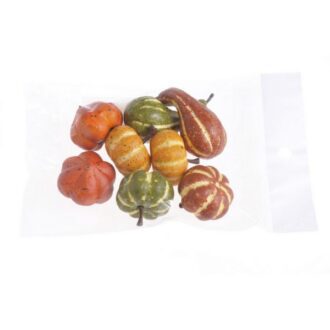 62CAN00464kolokythes mini 3 5cm 8szt  texnhta loyloydia pseytika