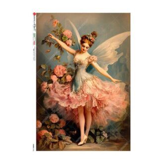 FAIRIES 0103 rizoxarta decoupage eidh xeirotexnias decomagia