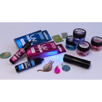 UV Resin with Art Micas and samples rhtinh uv resin pentart gia rhtinh duo sustatikwn eidh xeirotexnias decomagia eidh gia kosmhma