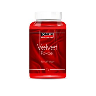 36134 velvet powder red 16gr pentart