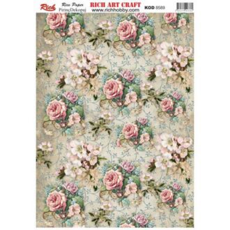 PIRINC 8589 rizoxarto decoupage xeirotexnia rich decomagia