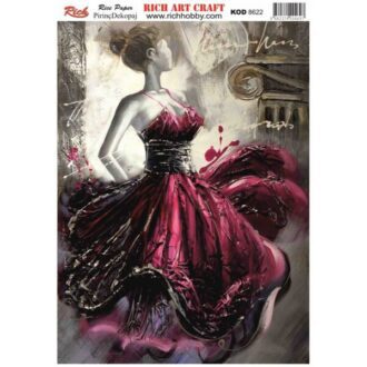 PIRINC 8622 rizoxarto decoupage xeirotexnia rich decomagia