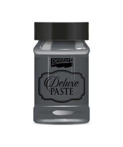 pentart deluxe paste 100 ml platinum 36916