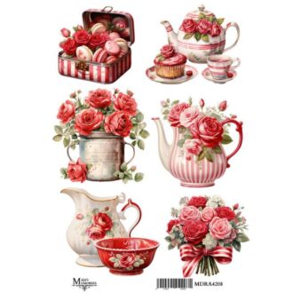 MDRA4208 rice papers decoupage majas memories