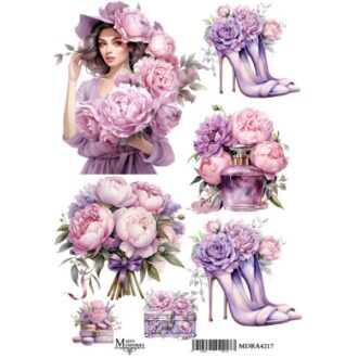 MDRA4217 rice papers decoupage majas memories