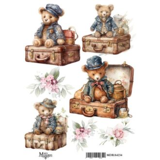 MDRA4234 rice papers decoupage majas memories
