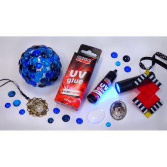 UV glue with samples rhtinh uv resin pentart gia rhtinh duo sustatikwn eidh xeirotexnias decomagia eidh gia kosmhma 430x430 1