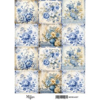 MDRA4207 rice papers decoupage majas memories