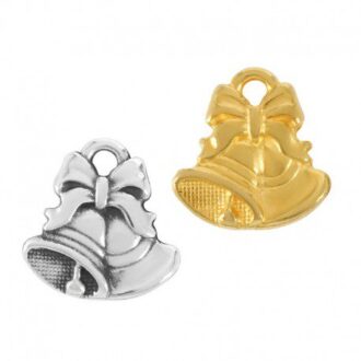 metalliko zamak xuto motif dipli kampana 16x17mm 1