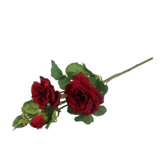 GSX2419A 7 triantafyllo 65cm 2 loyloydia pseytika texnhta diakosmhsh spitioy decomagia