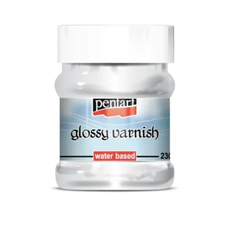 pentart glossy varnish water based 230ml
