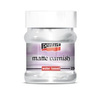 pentart matte varnish water based 230ml