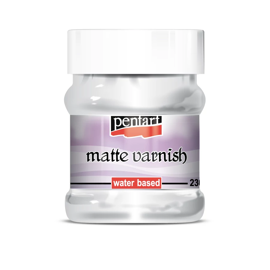 pentart matte varnish water based 230ml