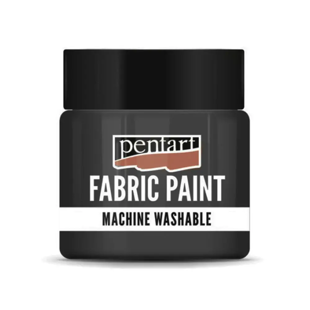 fabric paint pentart black 50 ml