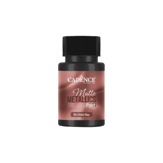 matte metallic paint black 50 ml mmb36