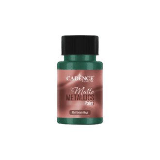 matte metallic paint emerald 50 ml mmb25