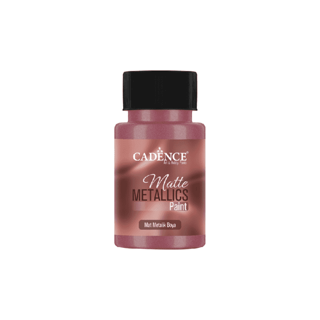 matte metallic paint pink brown 50 ml mmb12