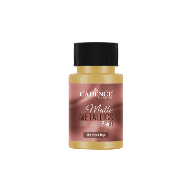 matte metallic paint pure gold 50 ml mmb05