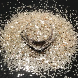KG508 3 glitter xrysoskonh gia nyxia xeirotexnia
