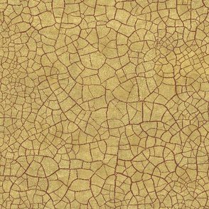 crackle texture gold and rust red cracks