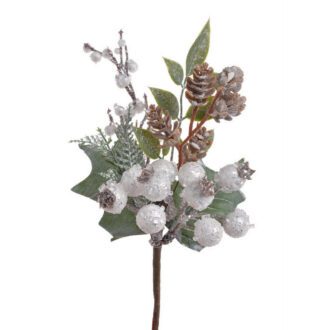 149CAN846733. xristoygenniatiko kladaki texnhto gki 23cm.480 96 pcs.WHITE GREEN
