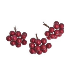 22CAN8002 Rperlitses vatomoura 36szt1cmx6cmH.PEARL RED