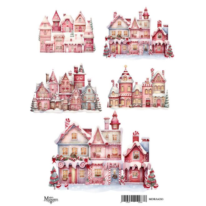 MDRA4283 rice papers decoupage majas memories
