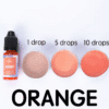 ygro xrwma gia keri 10ml ζωηρή χρωστική βάσης decomagia orange