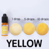 ygro xrwma gia keri 10ml ζωηρή χρωστική βάσης decomagia yellow 1