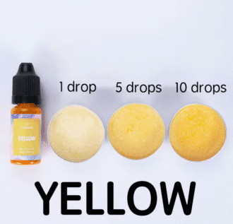 ygro xrwma gia keri 10ml ζωηρή χρωστική βάσης decomagia yellow 1