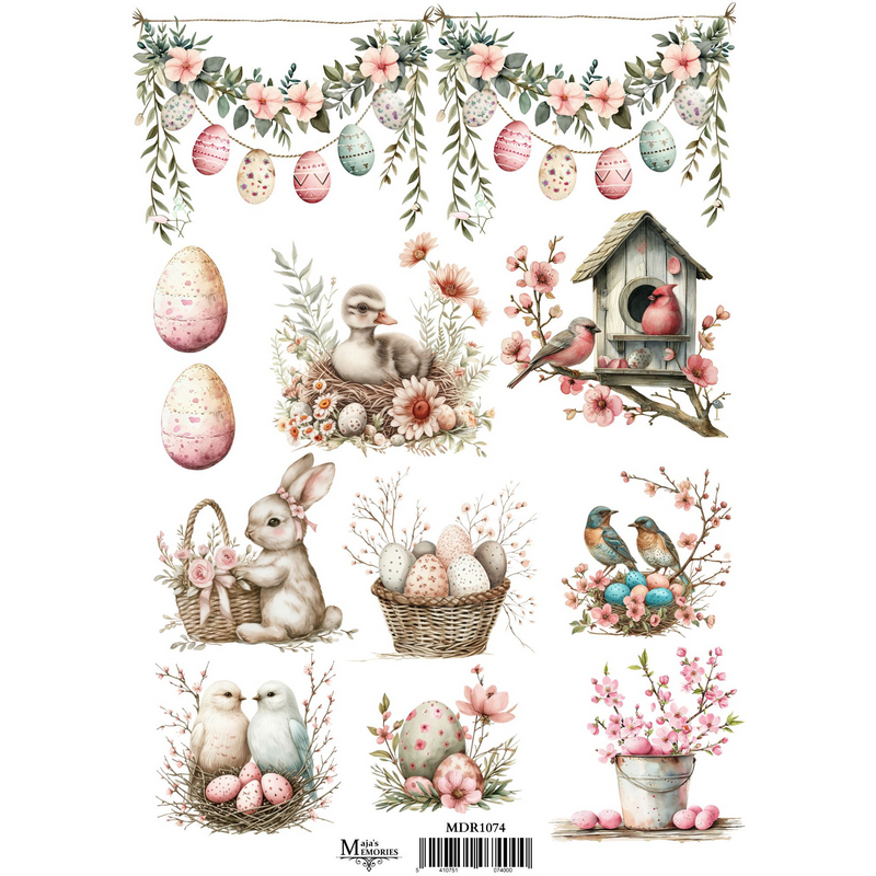 MDR1074 majas memories rice papers