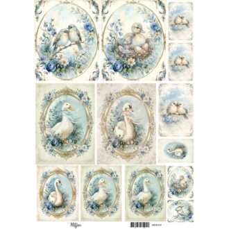 MDR1145 rizoxarto decoupage majas memories