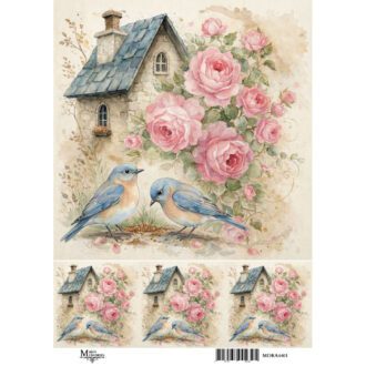 MDRA4401 rizoxarto decoupage majas memories