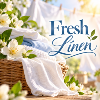 Άρωμα για κερί & σαπούνι τύπου Φρεσκάδα - Fresh linen