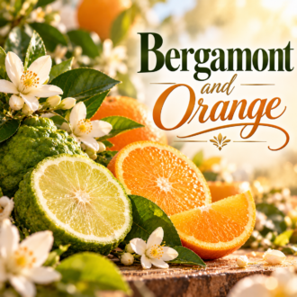 Άρωμα για κερί και σαπούνι, Bergamot & Juicy Orange