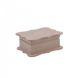 Κουτί Mdf μπιζουτιέρα 20x29x7εκ