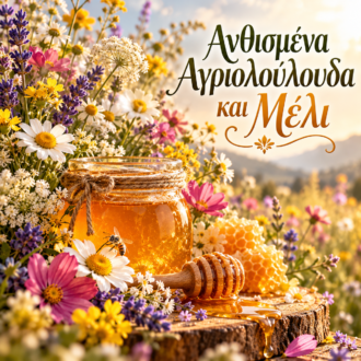Άρωμα για κερί & σαπούνι Ανθισμένα αγριολούλουδα και μέλι